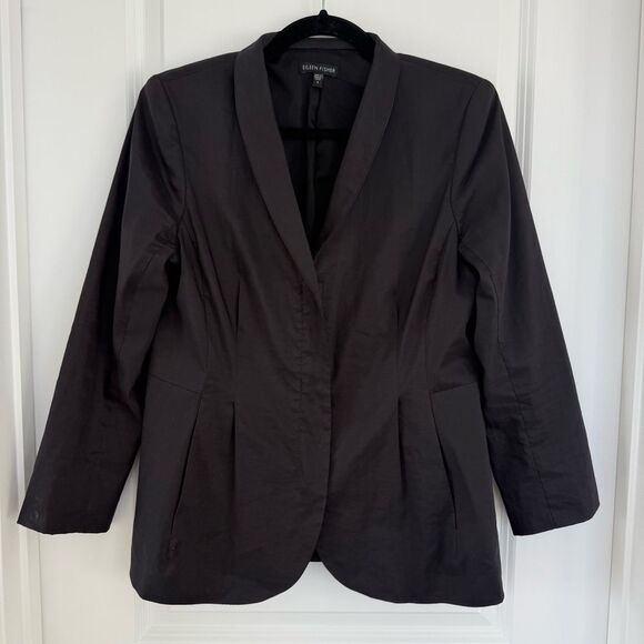 EILEEN FISHER | Black Blazer - Picture 2 of 10